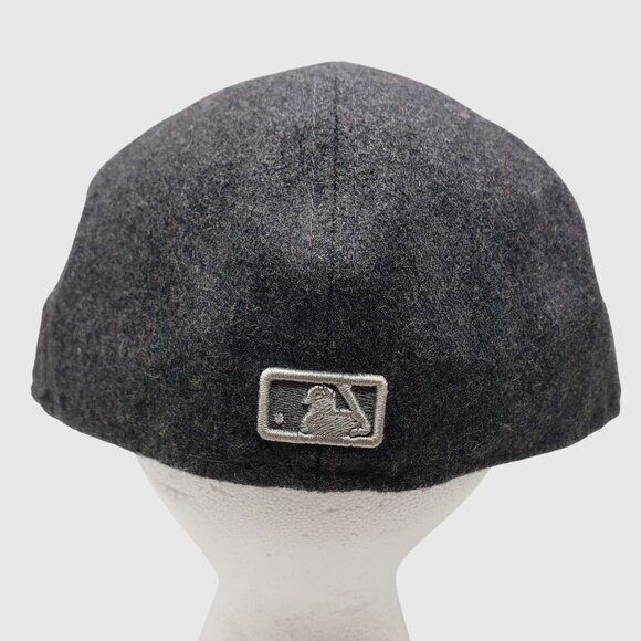 New Era 59FIFTY Chicago White Sox Fitted Hat Charcoal Wool  Size 7 3/8 MLB Offic - Picture 3 of 8